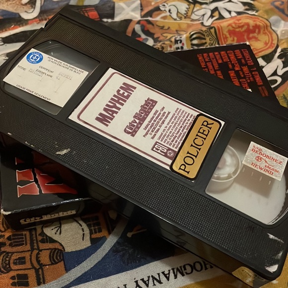ULTRA RARE horror vhs MAYHEM - Picture 7 of 7